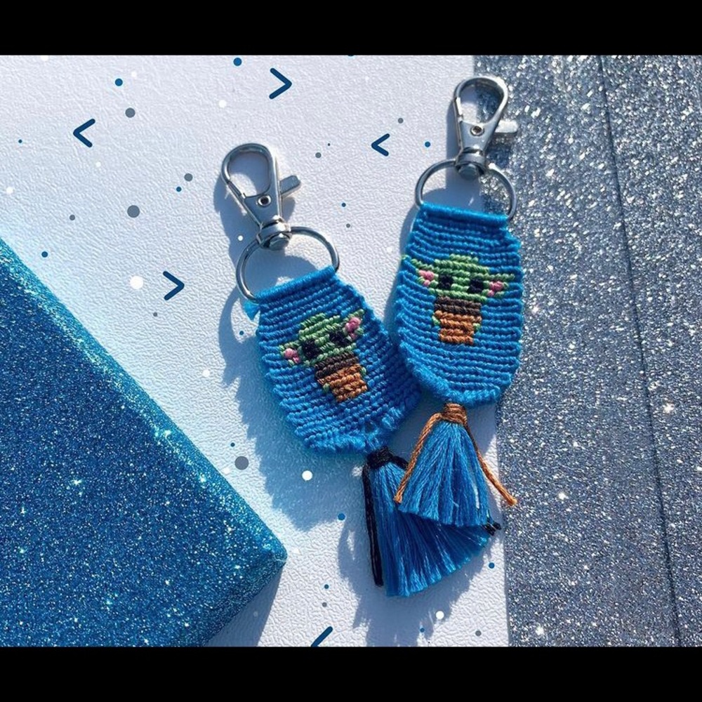 Baby Yoda keychain!